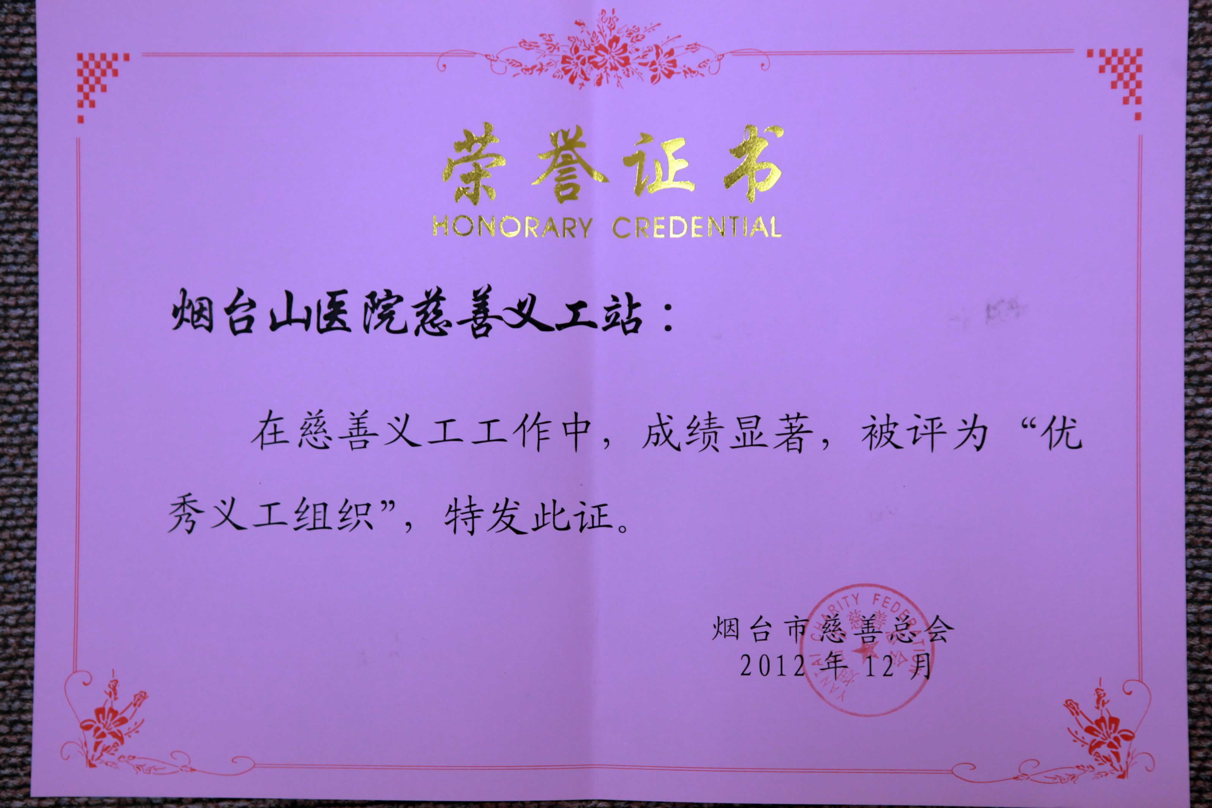 优秀慈善义工组织
