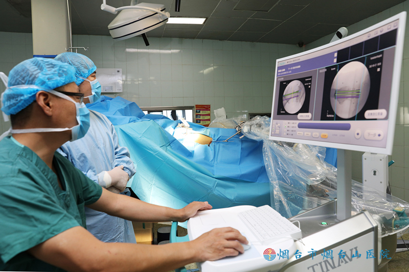 骨科手术进入机器人时代 国家重点研发计划落户烟台山医院