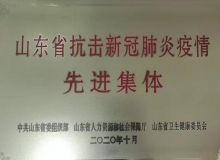 山东省抗击新冠肺炎疫情先进集体
